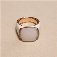Anillo Lucos Mujer in Plata ES 902-BIANCO